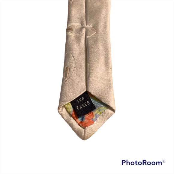 Ted Baker London Men's 100% Silk Tie - Picture 5 of 6